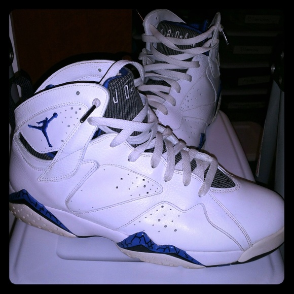 clear jordan 7